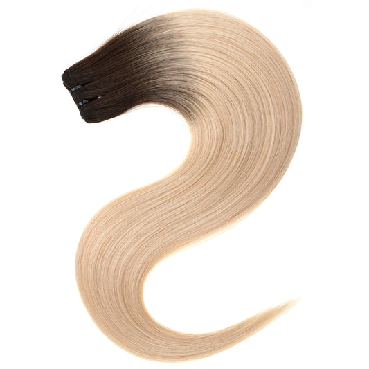 #A-2T Silver -Slavische Extension - Balayage - Tressen