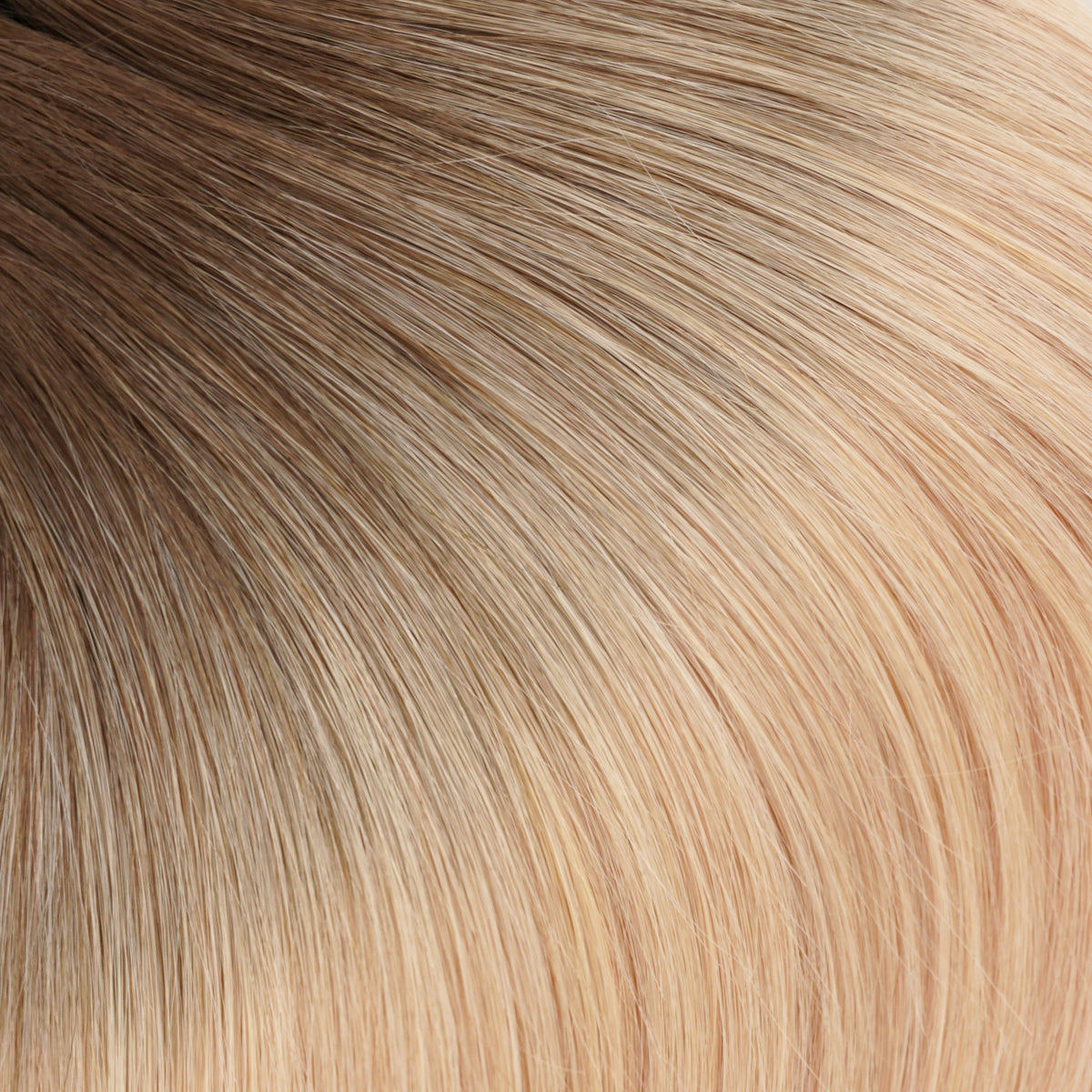 #A-Arctic Blonde -Slavische Extension - Balayage - Keratin Bonding