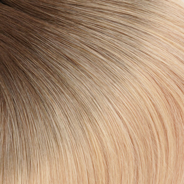 #A-Arctic Blonde -Slavische Extension - Balayage - Tape