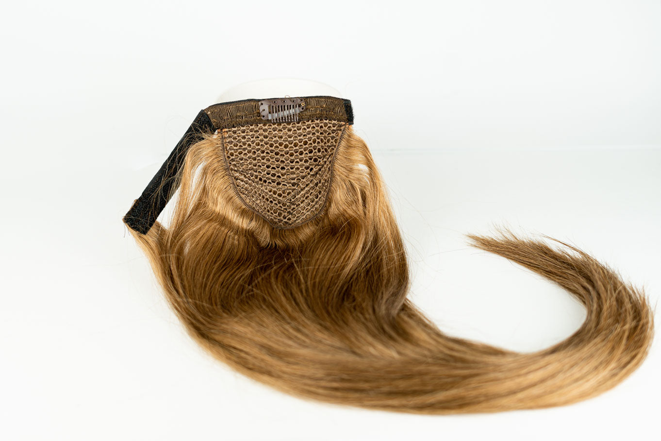 Clip-in Ponytail Braun