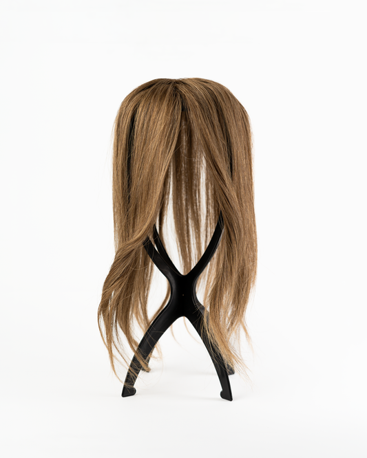 Oberkopf Perücke Braun