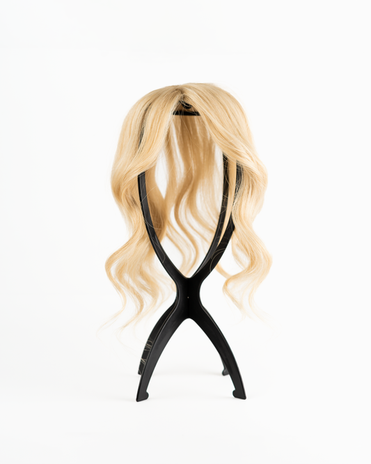 Oberkopf Perücke Blond Kurz