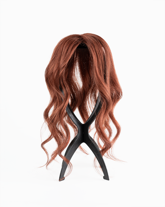 Oberkopf Perücke Rot