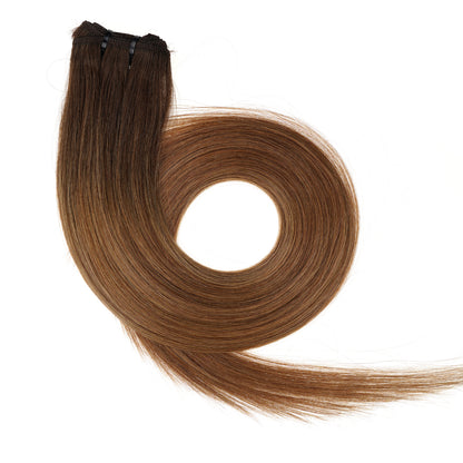 #A-2T8A - Usbekische Extension - Balayage - Tressen
