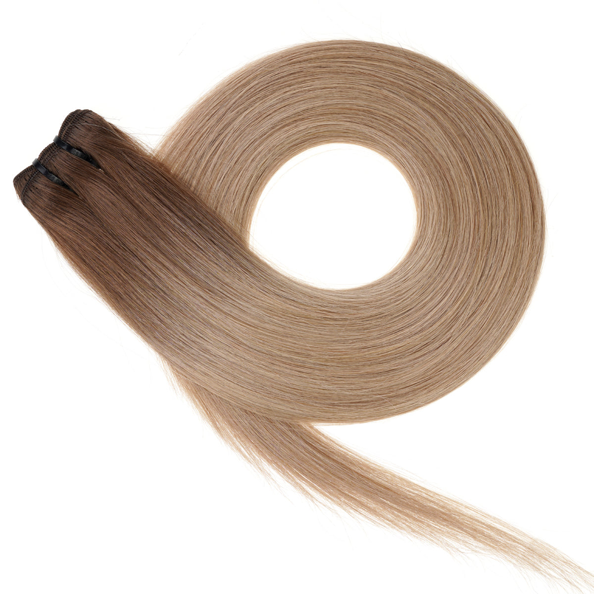 #A-518A - Usbekische Extension - Balayage - Tressen