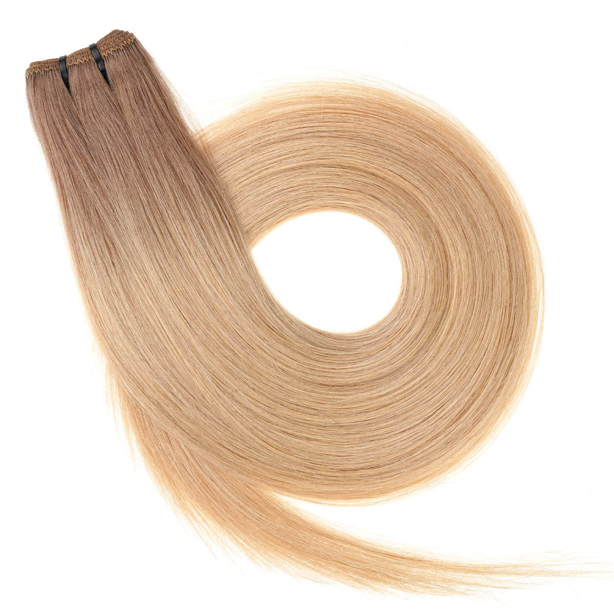 #A-Berger Blonde - Usbekische Extension - Balayage - Tape
