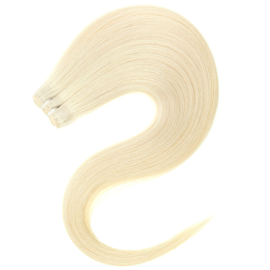#A-Pearly-White - Usbekische Extension - Blond - Tressen
