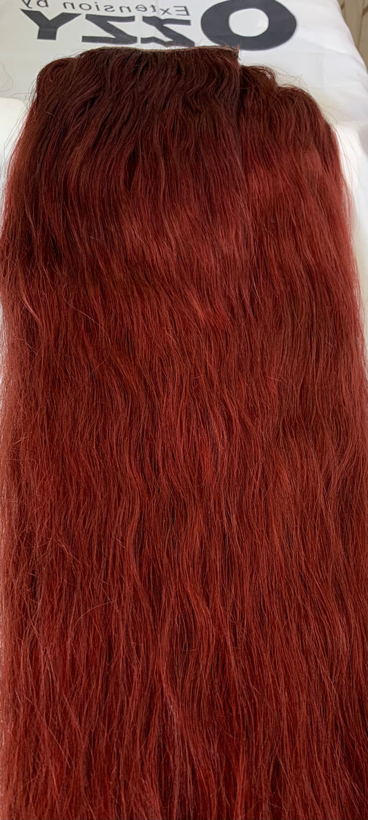 Clip-In Extension #luscious red